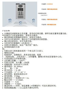 樓宇編碼可視對講系統 價格、廠家、圖片與技術服務的全方位解析